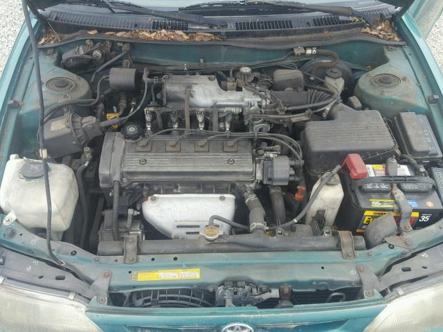 2T1BB02E0VC188060 - 1997 TOYOTA COROLLA DX GREEN photo 7