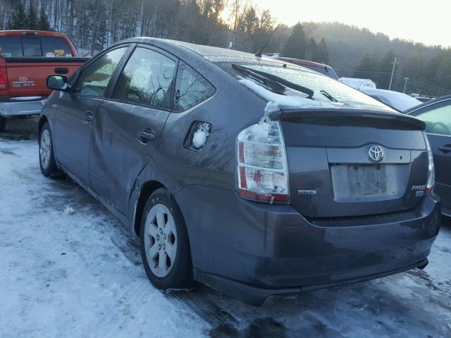 JTDKB20U673206904 - 2007 TOYOTA PRIUS GRAY photo 3