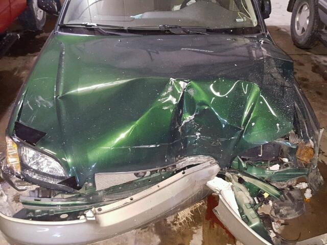 4S3BH675527644061 - 2002 SUBARU LEGACY OUT GREEN photo 7