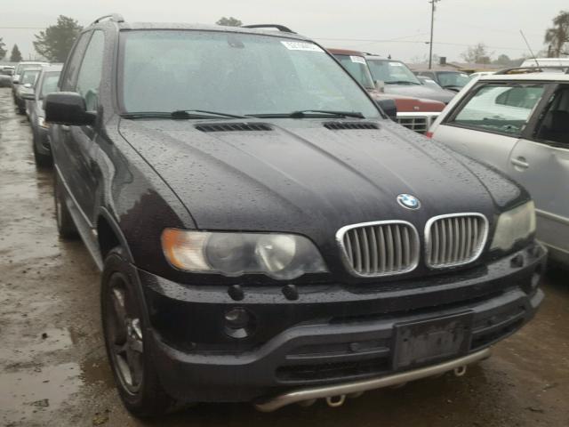 5UXFB33582LH35261 - 2002 BMW X5 4.4I BLACK photo 1