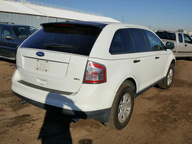 2FMDK3GC3ABB65811 - 2010 FORD EDGE SE WHITE photo 4