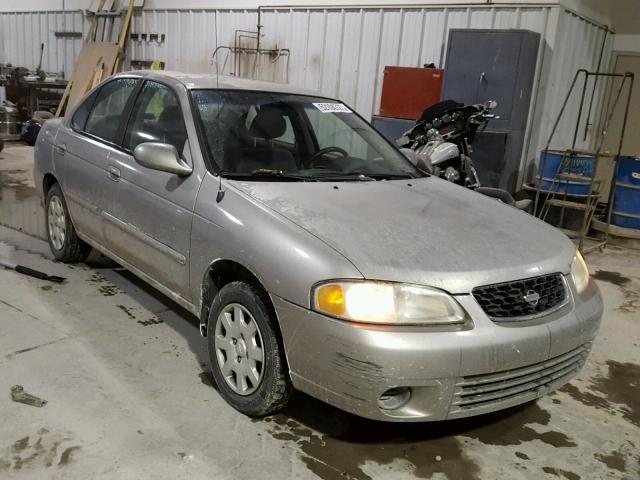 3N1CB51D41L503110 - 2001 NISSAN SENTRA XE SILVER photo 1