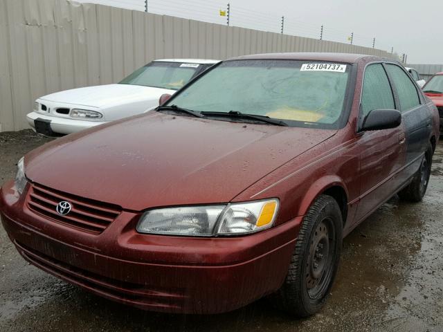 4T1BG22K0XU571243 - 1999 TOYOTA CAMRY CE BURGUNDY photo 2