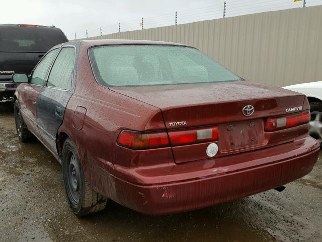 4T1BG22K0XU571243 - 1999 TOYOTA CAMRY CE BURGUNDY photo 3