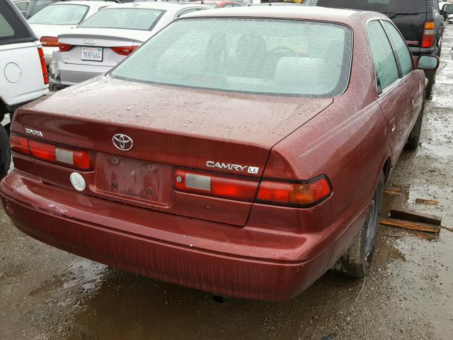 4T1BG22K0XU571243 - 1999 TOYOTA CAMRY CE BURGUNDY photo 4