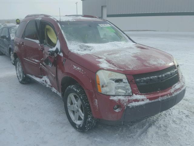 2CNDL73F266116457 - 2006 CHEVROLET EQUINOX LT RED photo 1