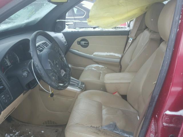 2CNDL73F266116457 - 2006 CHEVROLET EQUINOX LT RED photo 5