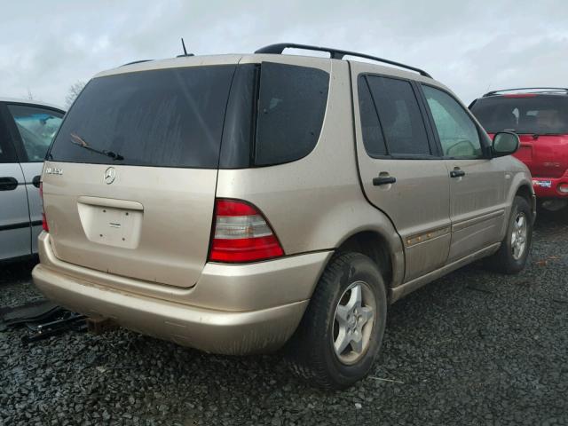 4JGAB54E01A264408 - 2001 MERCEDES-BENZ ML 320 GOLD photo 4