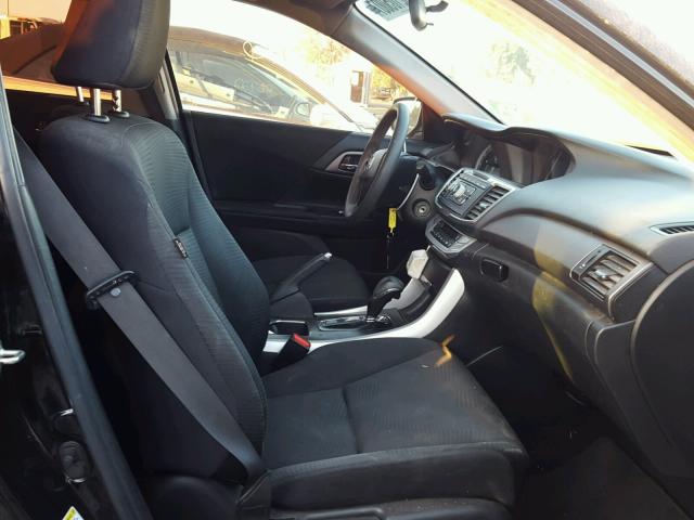 1HGCR2F33EA071700 - 2014 HONDA ACCORD LX BLACK photo 5