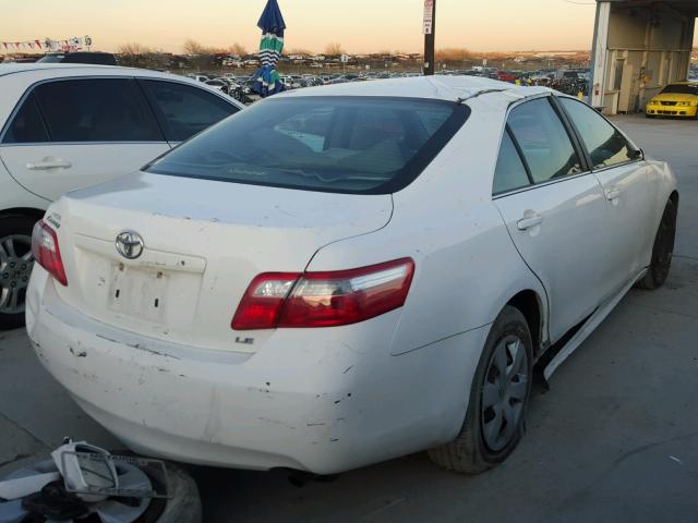 4T1BE46K48U761592 - 2008 TOYOTA CAMRY CE WHITE photo 4