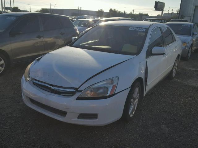 JHMCM56416C005660 - 2006 HONDA ACCORD LX WHITE photo 2