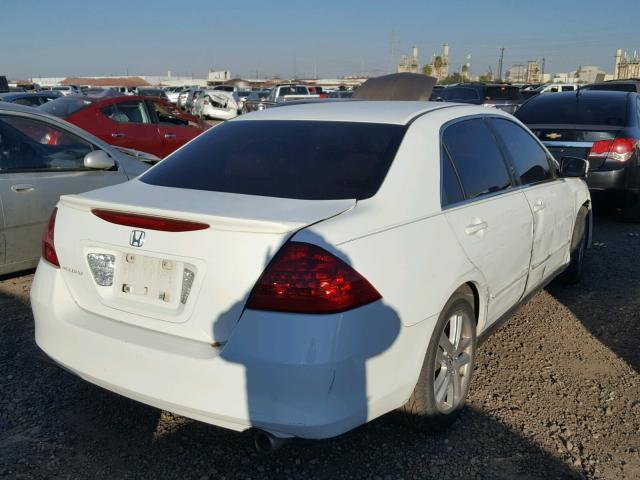 JHMCM56416C005660 - 2006 HONDA ACCORD LX WHITE photo 4