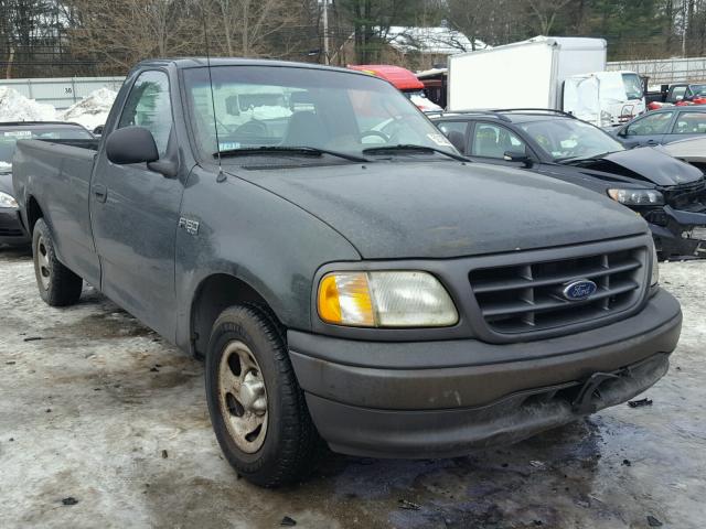 2FTRF17233CA94505 - 2003 FORD F150 GREEN photo 1