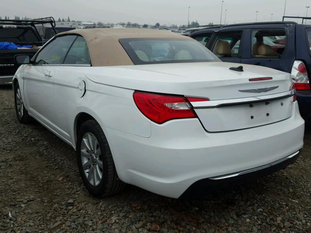 1C3BC2EB6BN549637 - 2011 CHRYSLER 200 TOURIN WHITE photo 3