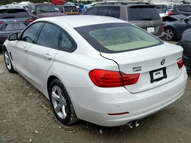 WBA4A7C50FD414828 - 2015 BMW 428 XI WHITE photo 3