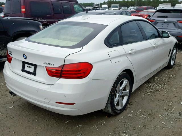 WBA4A7C50FD414828 - 2015 BMW 428 XI WHITE photo 4