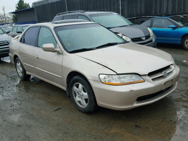 1HGCG1657YA014292 - 2000 HONDA ACCORD EX BEIGE photo 1