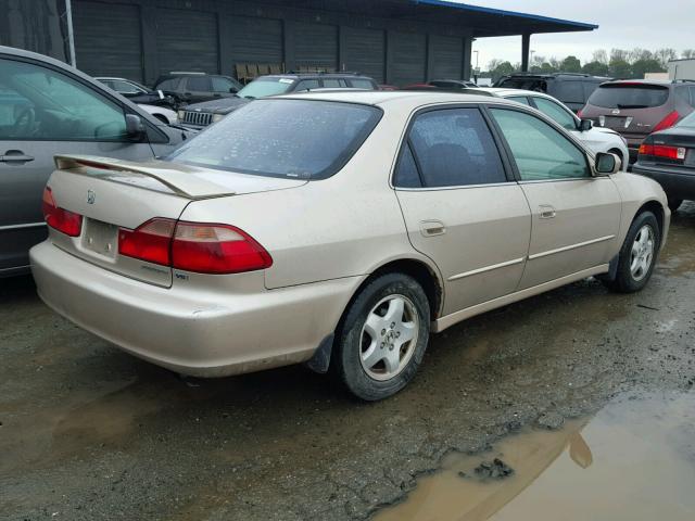 1HGCG1657YA014292 - 2000 HONDA ACCORD EX BEIGE photo 4