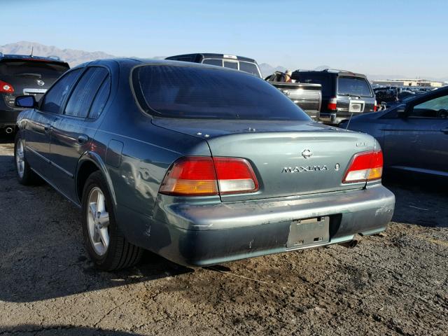 JN1CA21D9WT536141 - 1998 NISSAN MAXIMA GLE GREEN photo 3