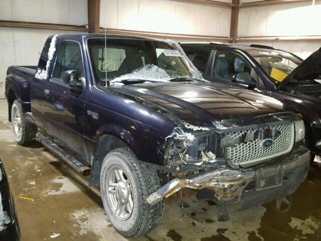 1FTZR45E53PA13444 - 2003 FORD RANGER SUP BLUE photo 1