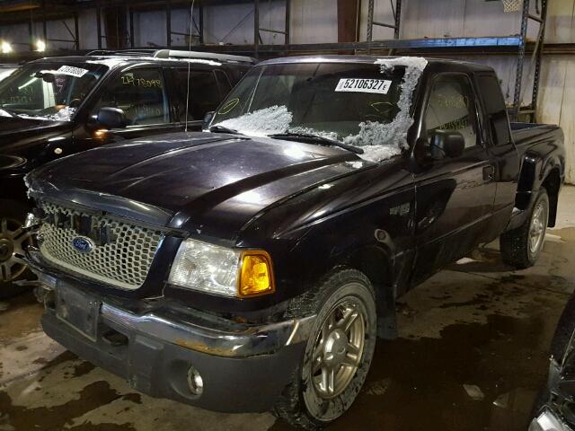 1FTZR45E53PA13444 - 2003 FORD RANGER SUP BLUE photo 2