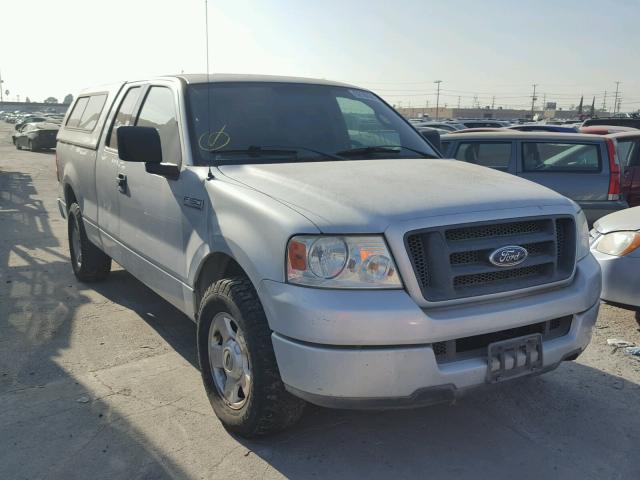 1FTRX12W64NB35700 - 2004 FORD F150 GRAY photo 1