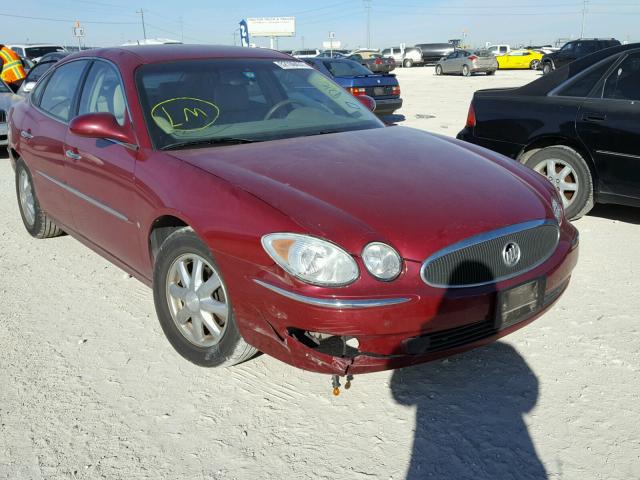 2G4WD582261113006 - 2006 BUICK LACROSSE C RED photo 1