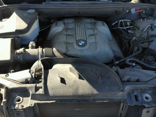 5UXFB53525LV15921 - 2005 BMW X5 4.4I GOLD photo 7