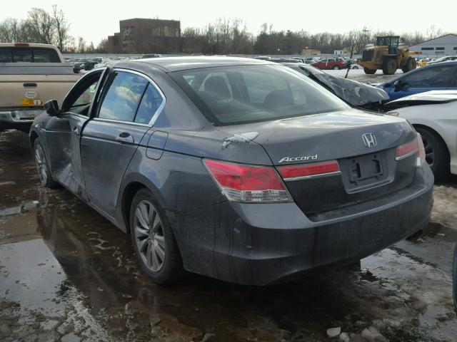 1HGCP2F78CA154920 - 2012 HONDA ACCORD EX GRAY photo 3