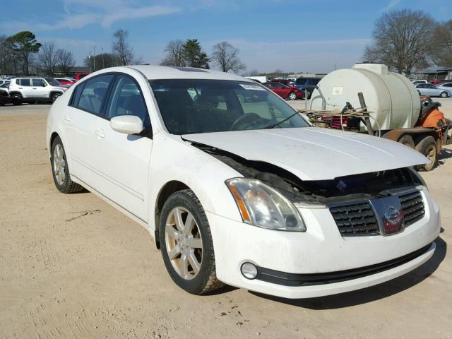 1N4BA41E46C866496 - 2006 NISSAN MAXIMA SE WHITE photo 1