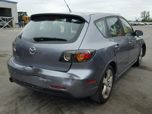 JM1BK143651344785 - 2005 MAZDA 3 HATCHBAC GRAY photo 4