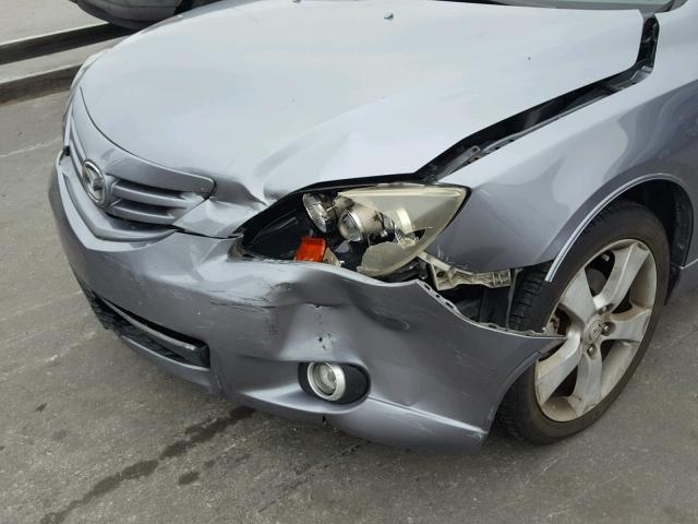 JM1BK143651344785 - 2005 MAZDA 3 HATCHBAC GRAY photo 9