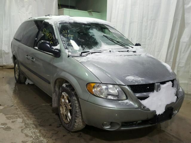 2D4GP44L53R136787 - 2003 DODGE GRAND CARA GRAY photo 1