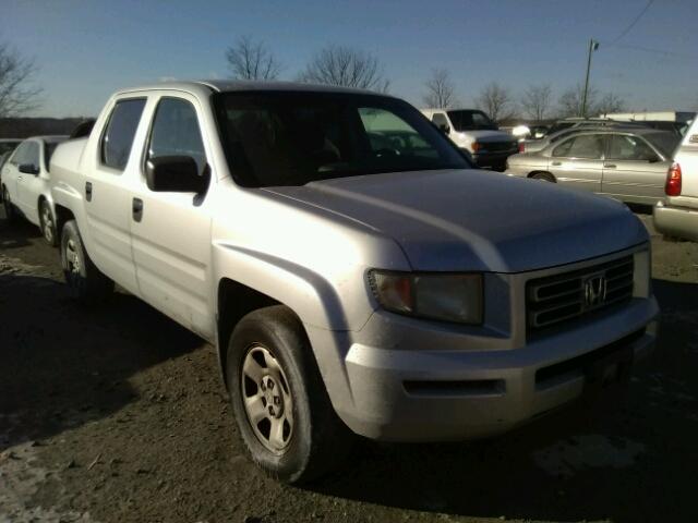 2HJYK16286H532852 - 2006 HONDA RIDGELINE SILVER photo 1