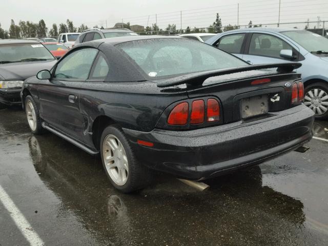 1FAFP42X3WF128669 - 1998 FORD MUSTANG GT BLACK photo 3