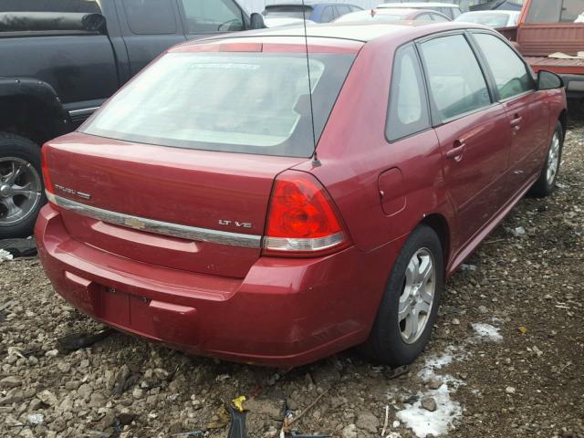 1G1ZU64884F177258 - 2004 CHEVROLET MALIBU MAX RED photo 4