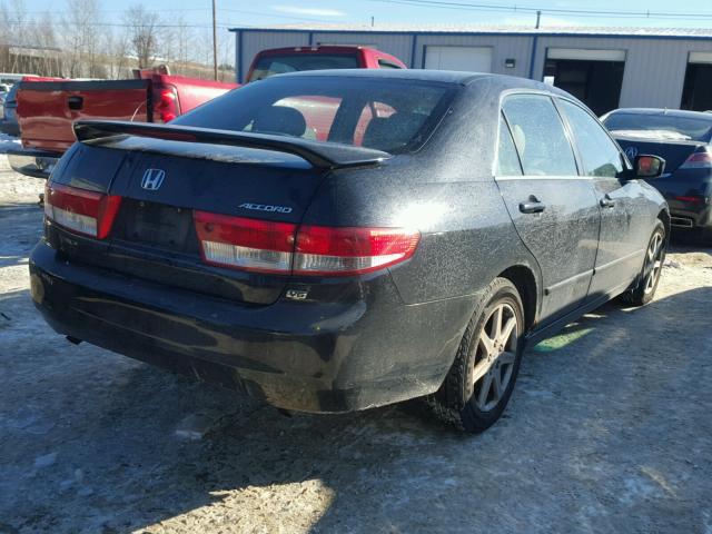 1HGCM66543A089787 - 2003 HONDA ACCORD EX BLACK photo 4