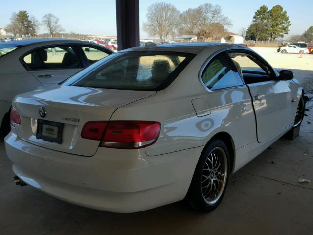 WBAWB33597PU87565 - 2007 BMW 328 I WHITE photo 4