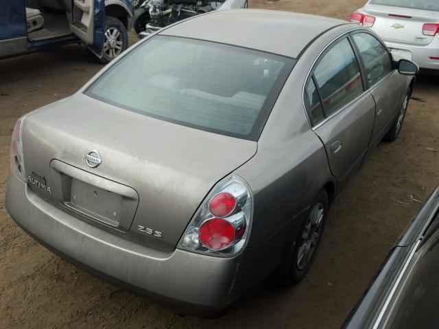 1N4AL11D35C109597 - 2005 NISSAN ALTIMA S BEIGE photo 4