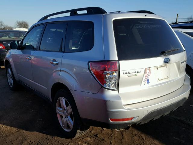 JF2SH63619H786914 - 2009 SUBARU FORESTER 2 SILVER photo 3
