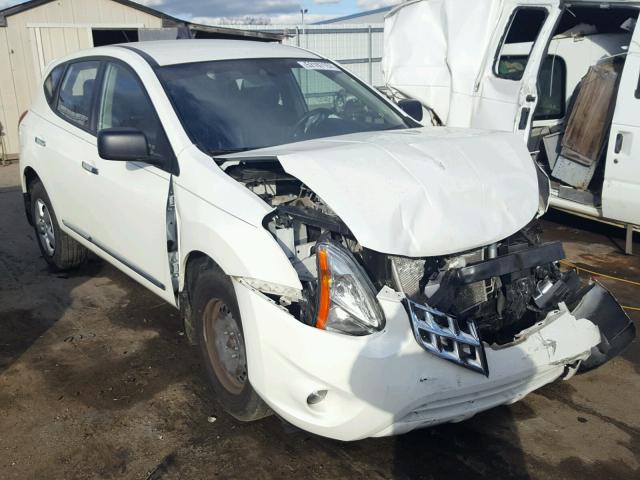 JN8AS5MTXCW251419 - 2012 NISSAN ROGUE S WHITE photo 1