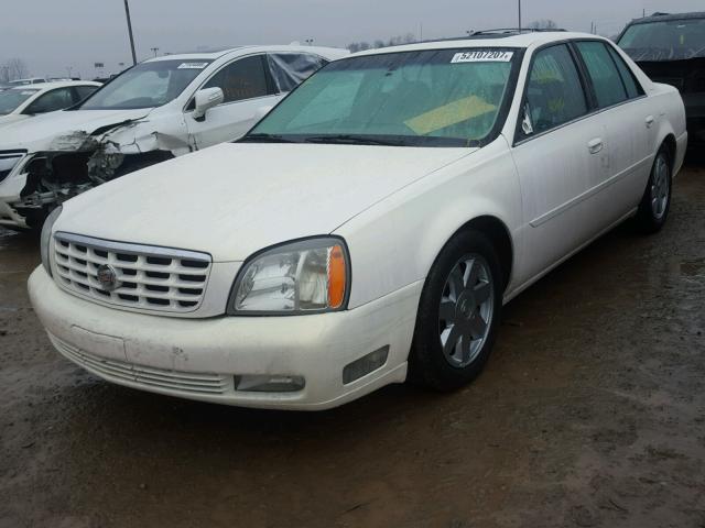 1G6KF57965U195078 - 2005 CADILLAC DEVILLE DT WHITE photo 2