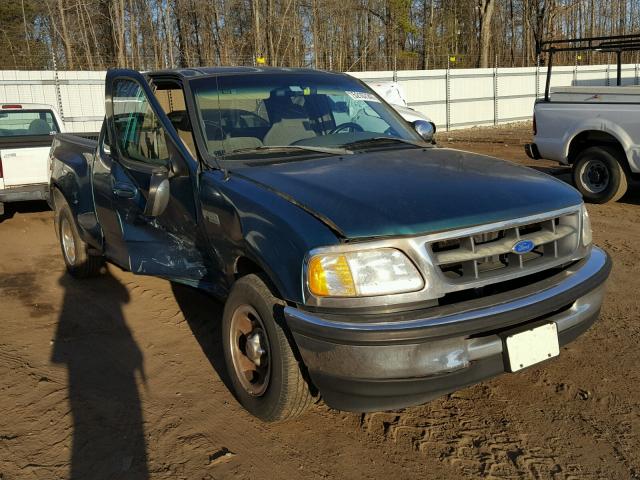 1FTDX0720VKD16126 - 1997 FORD F150 GREEN photo 1