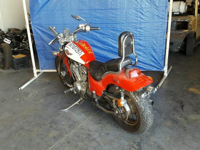 JH2PC2143RM100741 - 1994 HONDA VT600 CD RED photo 3