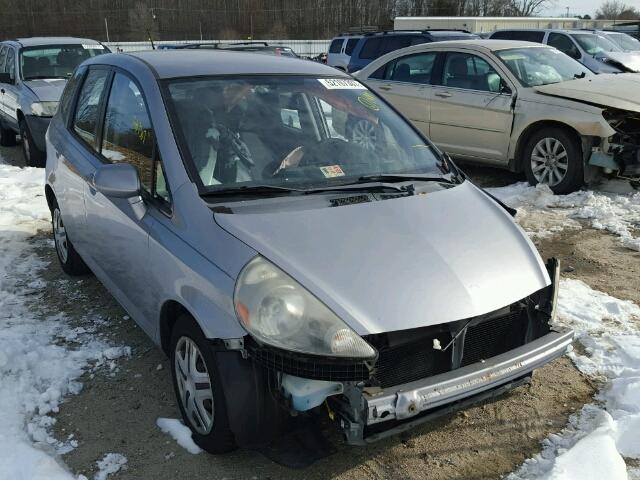 JHMGD38437S059231 - 2007 HONDA FIT GRAY photo 1