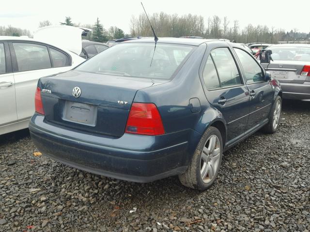 3VWSC29M71M042663 - 2001 VOLKSWAGEN JETTA GLS GREEN photo 4