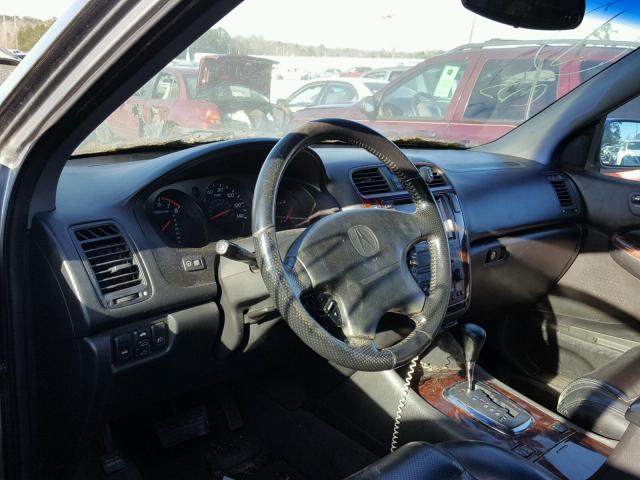 2HNYD18852H504558 - 2002 ACURA MDX TOURIN GRAY photo 8