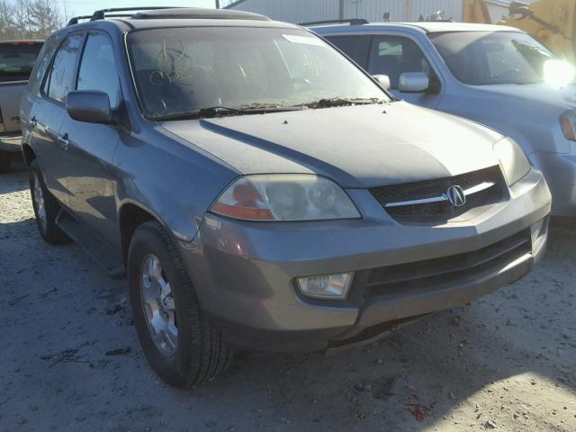 2HNYD18852H504558 - 2002 ACURA MDX TOURIN GRAY photo 9