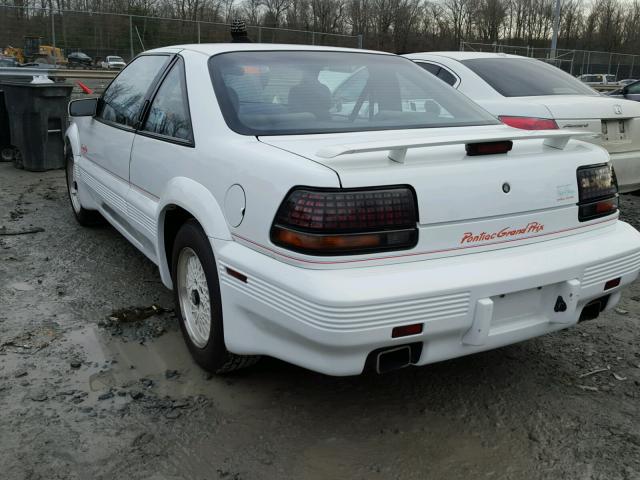 1G2WJ14X0NF275641 - 1992 PONTIAC GRAND PRIX 白色 照片 3