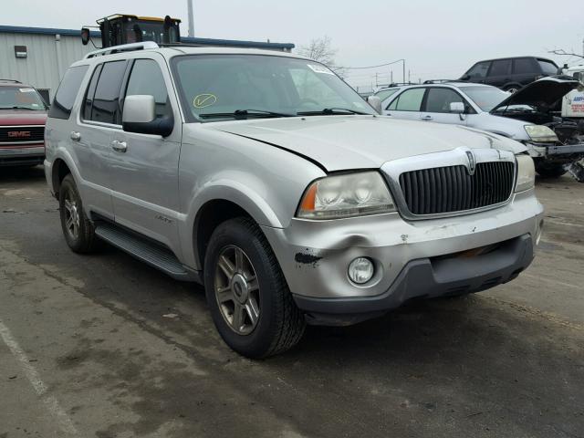 5LMEU88HX5ZJ32584 - 2005 LINCOLN AVIATOR SILVER photo 1